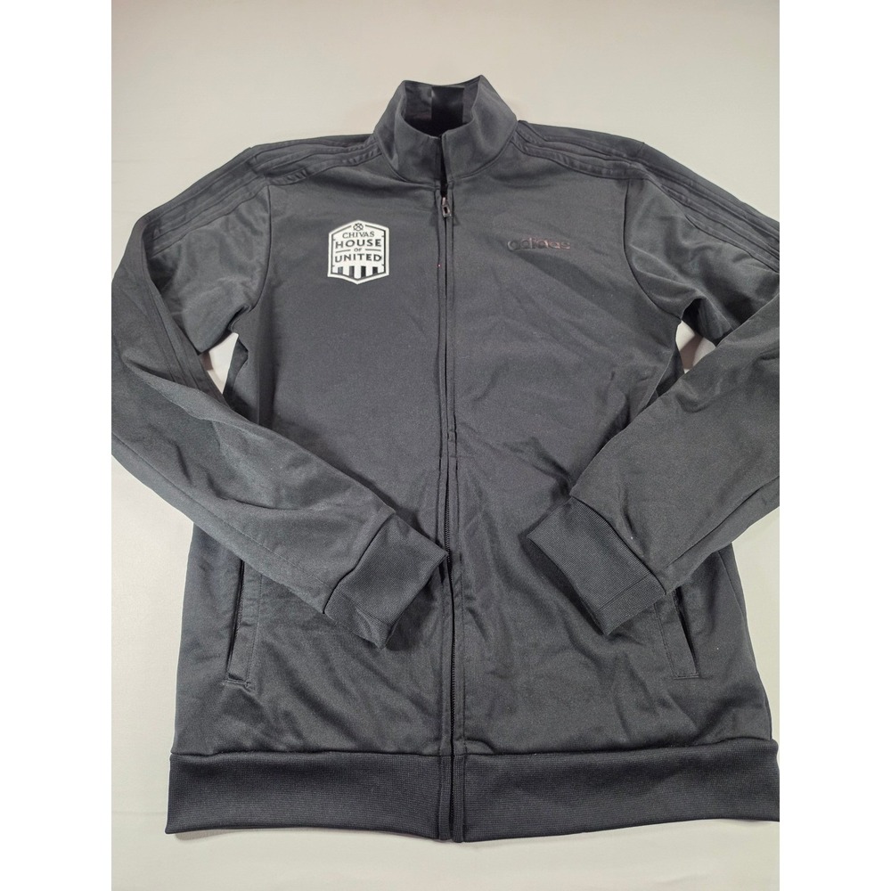 Adidas Mens Chivas House of United Track Jacket Black Full Zip Small